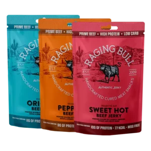 Raging Bull Snacks Jerky range